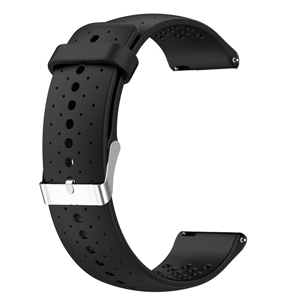 Sport Breathable Silicone Watch Strap - 20mm/22mm - Unisex