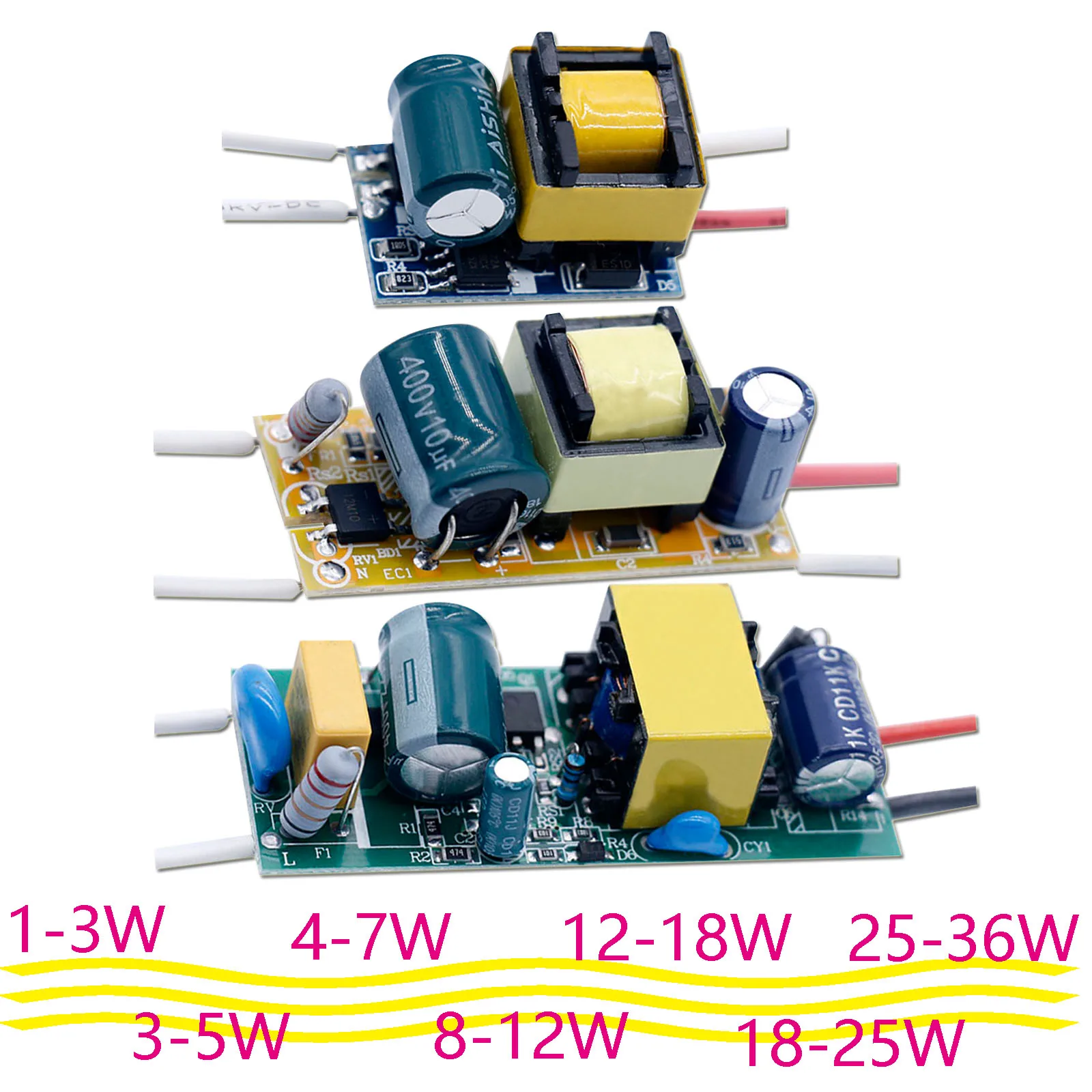 Neue Led-treiber Transformator 220v to12 volt netzteil 1A 2A 12W