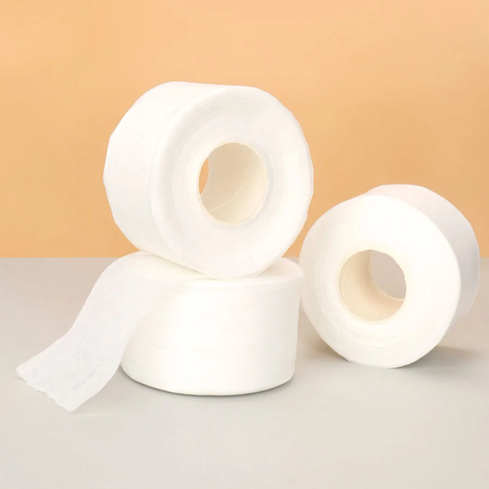 5 Rolls Cotton Haircut Scarf Collar Neck Strip Strips Barber Wrap for Molding Accessories Salon Band Perm Dyeing