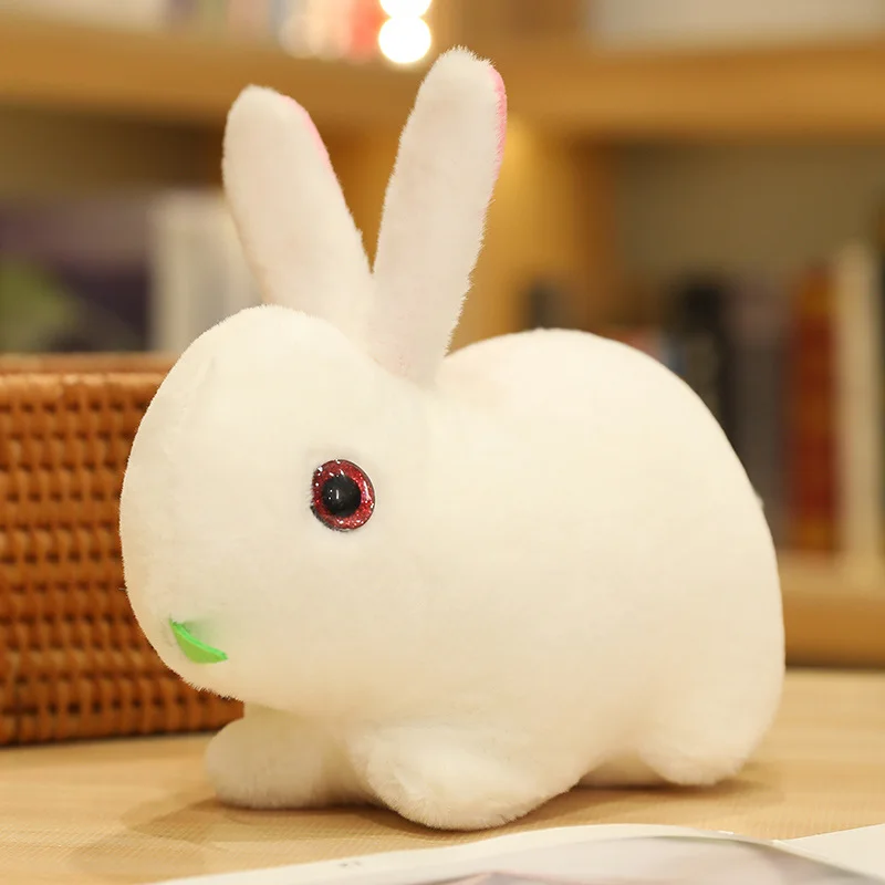 thumbnail image 1 of Conejo de peluche de 20cm para niños y bebés, muñeco de conejo de peluche suave, regalo de cumpleaños, regalo de Navidad, nuevo, 1 of 5
