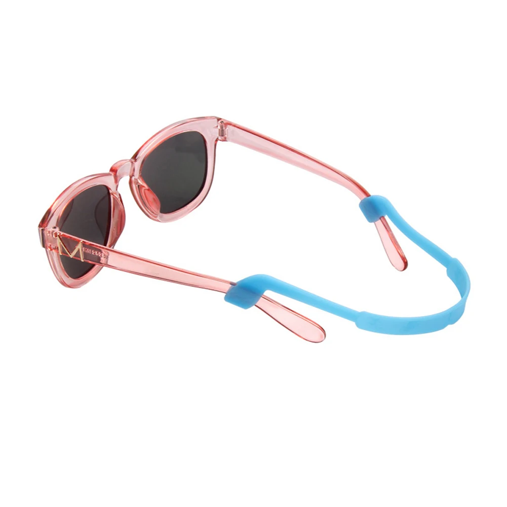 

1Pc Candy Color Silicone Eyeglass Lanyard Fashion Anti-slip Water Sports Unisex Eye Wear Accessories Comfortable Glasses Chain