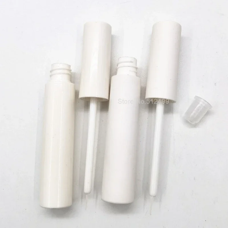 10ml Empty Eyelashes Tube Mascara Tube Vials Bottle Tool Fashion For Castor Oil DIY Mascara Container Set With Silver Cap