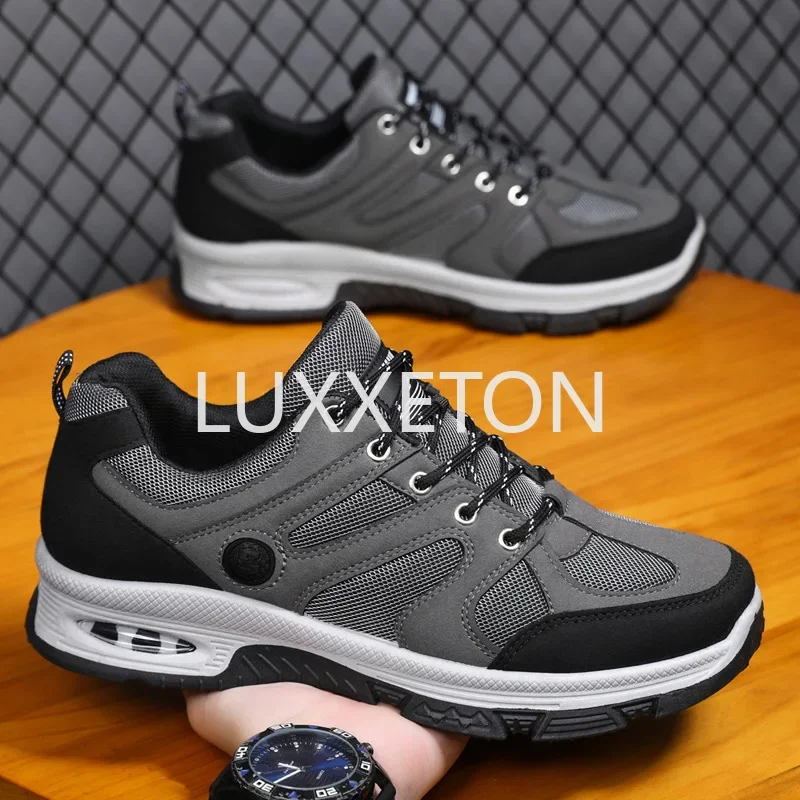 

2023 Hiking Shoes Men Women Mesh Sneakers Breathable Fashion Mountain Shoes Boy Spring Autumn Summer Work Shoes Outdoor Trekking