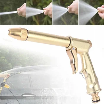 New High Pressure Water Spray Adjustable Nozzle Car Wash Garden Tools Household Garden Car Wash Car Wash Water Gun