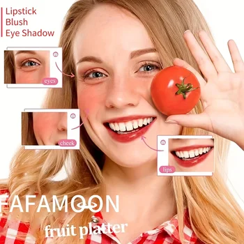 4 color Fruity Lip Tint Water Gloss Tint,Moisturizing Waterproof Liquid Lipstick, Non-Stick,High Pigment,Long-Lasting Colors 4