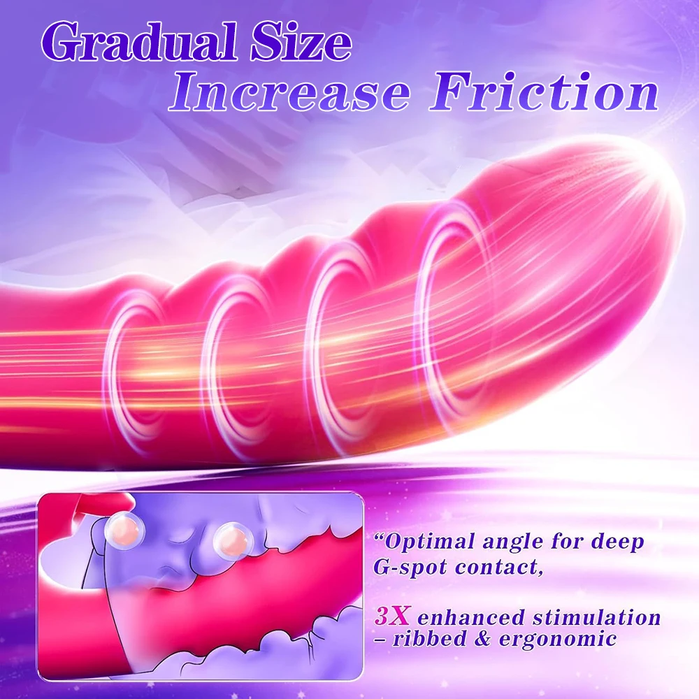 Rabbit Vibrator For G-spot And Clitoral Stimulation For Women_voghion.com