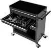 4 Drawers Tool Cabinet with Tool Sets Rolling Tool Cart with Drawers and Wheels Mechanics 6