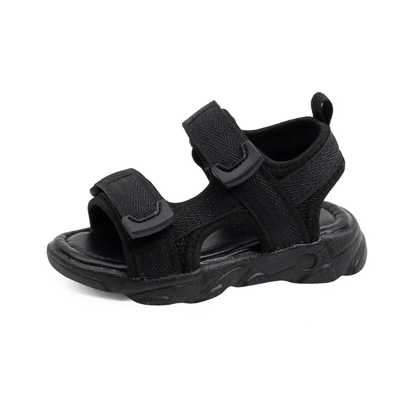 Summer Beach Sandals for Boys Korean Style Fashion Children Footwear Canvas Anti-slippery Soft-soled Kids Shoes Girl H04173