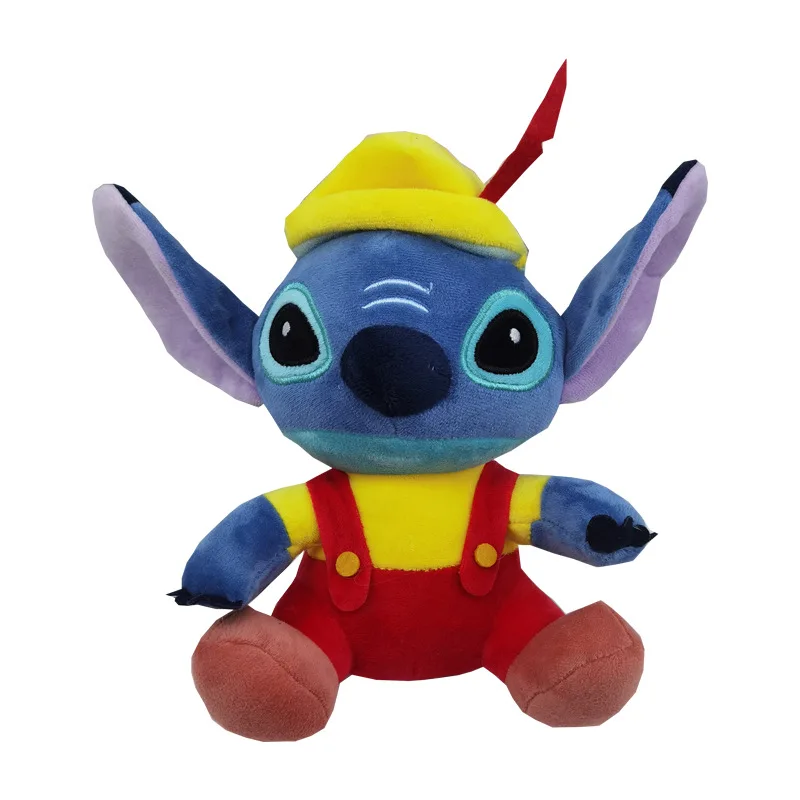 

Christmas Disney Toys Starcraft Baby Stitzer Plush Toys 26cm Multiple Dressed Dolls Princess Sitting Bow Doll Child Buddy 2024