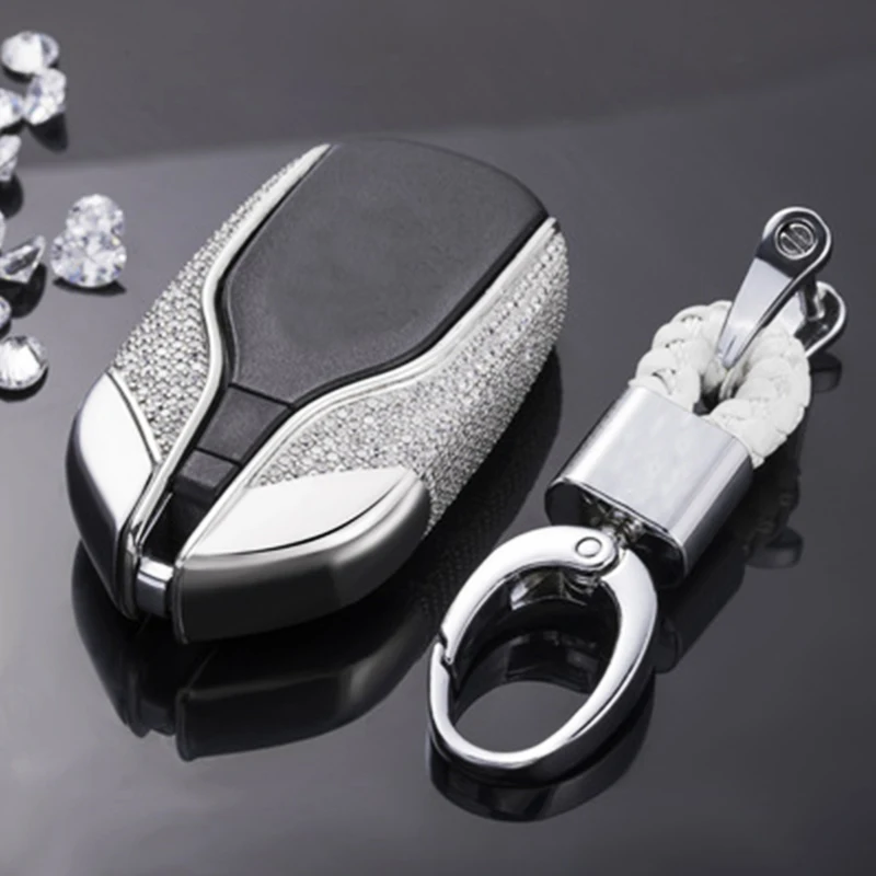 New Zinc Alloy Diamante Car Key Case Shell Jewelry-grade Claw Rest Inlay Design  Car Key Cover for Maserati Quattroporte Levante - AliExpress