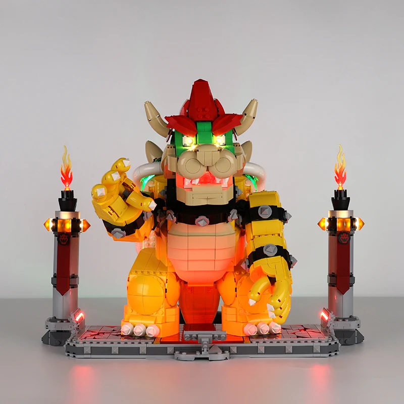 Led Light Kit for The Mighty Bowser - Compatible with LEGO® 71411 (Classic)