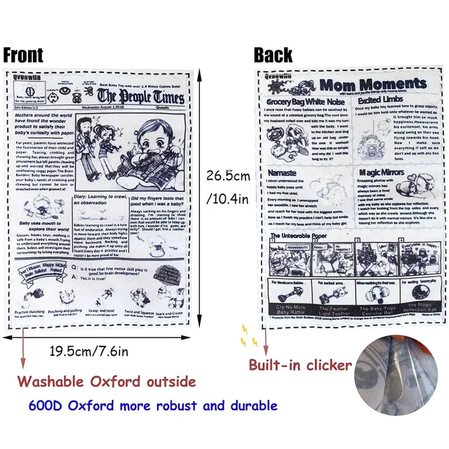 Tearproof Dog Sound Chew Toy Simulated Squeak Newspaper Playing Card K Q J Teeth Resistant Corgi Teddy Puppy Pet Interactive Toy 3