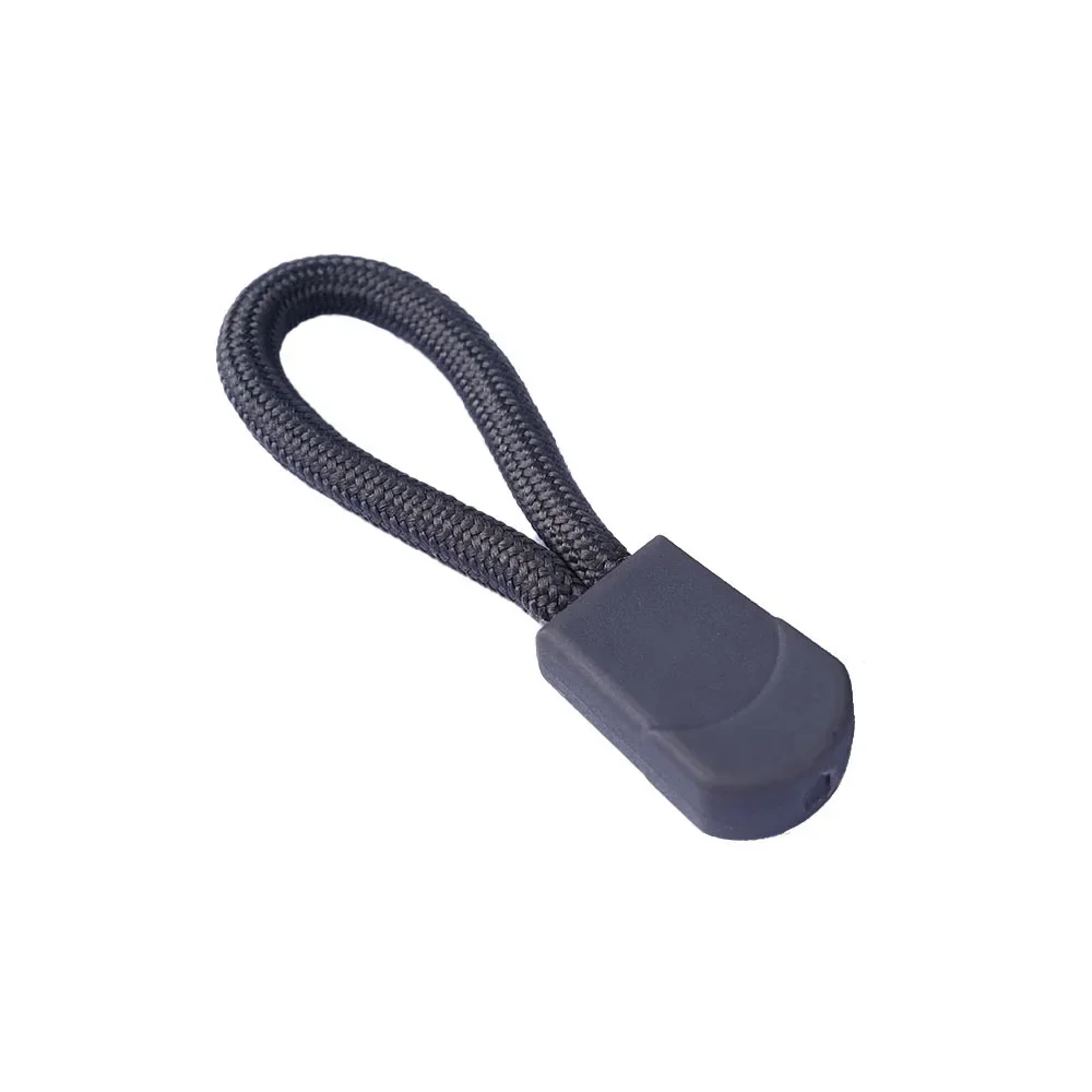 Zipper Pullers Simple Practical Black Slider Zipper Repair Tools Apparel Accessories 10PCS