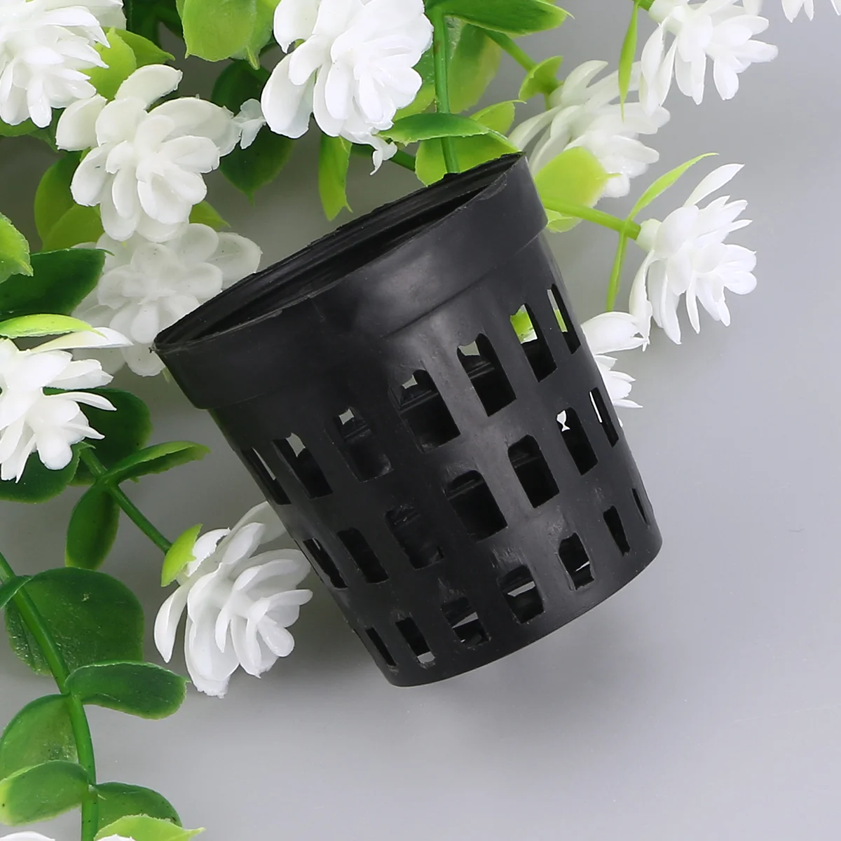Aquarium Plastic Pot Baskets Aquarium Aquatic Water Flower Plant Grass Planting Decor Fish Tank Water Planting Basket 10pcs fish tank ornaments fish tank decorations aquarium ornaments