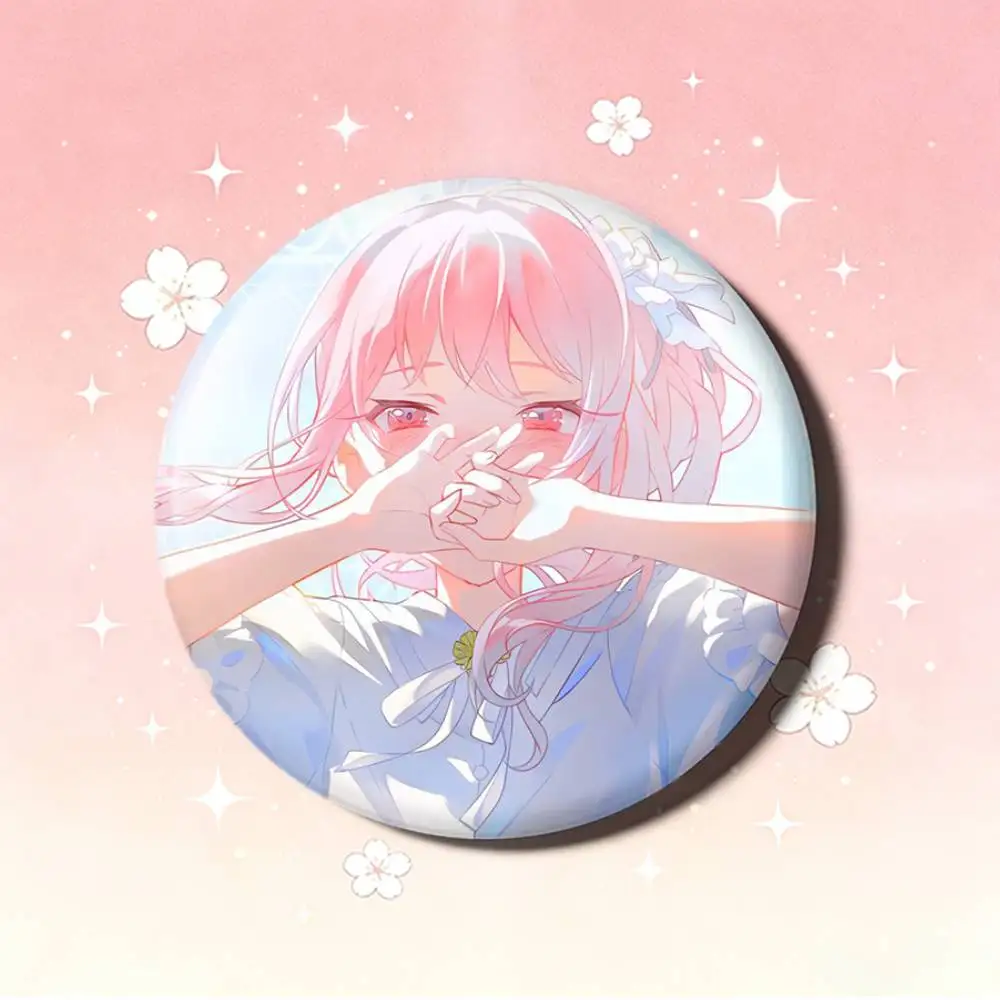 P-Project S-SEKAI Mizuki Akiyama Laser-Abzeichen, kreative Anstecknadeln, Brosche für Taschen, Kleidung, Hüte, Dekoration, Geschenke, Fans, Sammlerstücke – Detail 7