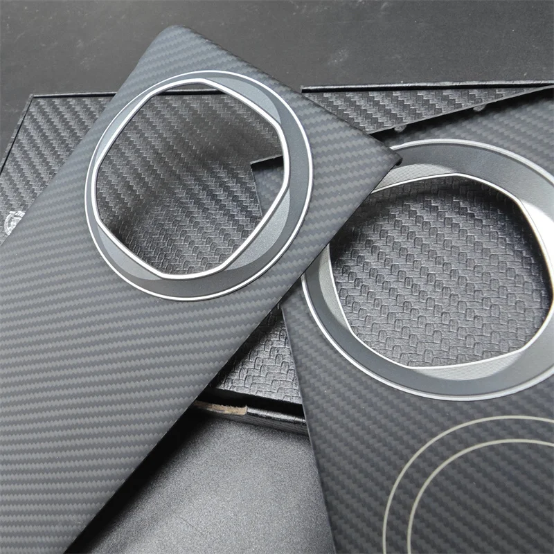 Carbon Fiber Magnetic Aramid Fiber Shockproof Protective Phone Case