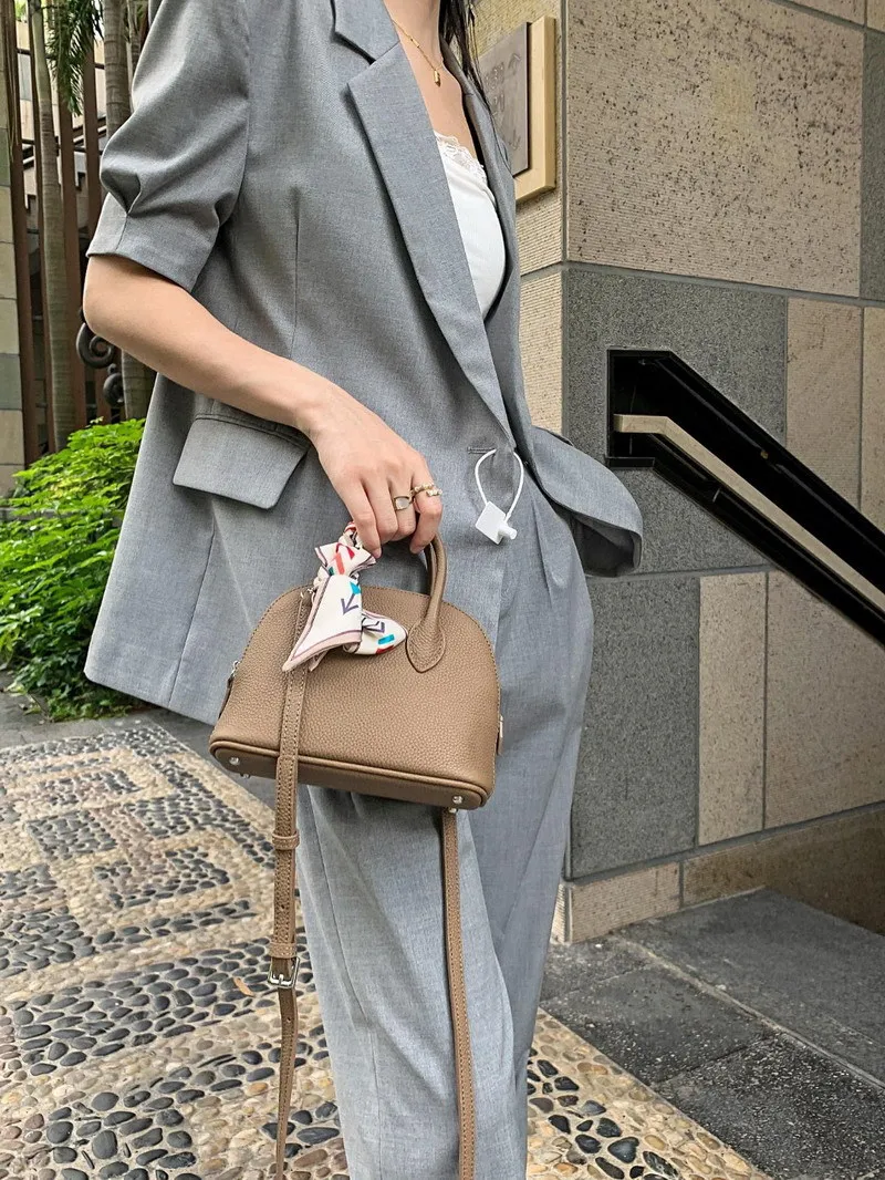 Klassische Damen Handtasche Aus Leder Als Umhängetasche Klein_voghion.com