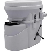 Self Contained Composting Toilet with Close Quarters Spider Handle Design 2