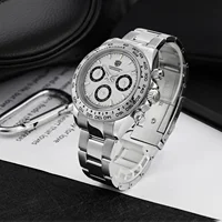 Watchdives WD16500 Quartz Watch VK63 Movement Supre BGW9 Luminous Wristwatch 100m Waterproof Sapphire Crystal 39mm Watches 2