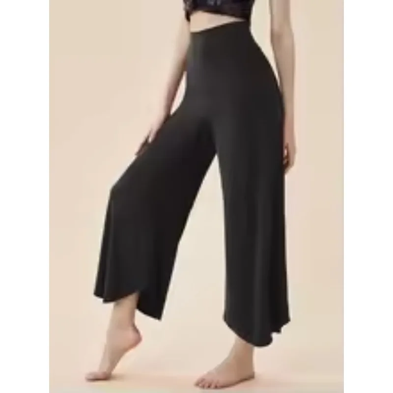 New Comfort High Waist Wide Leg Pants for Women Elegant Casual Office Solid Loose Long Pant Spring Autumn Womens Clothing