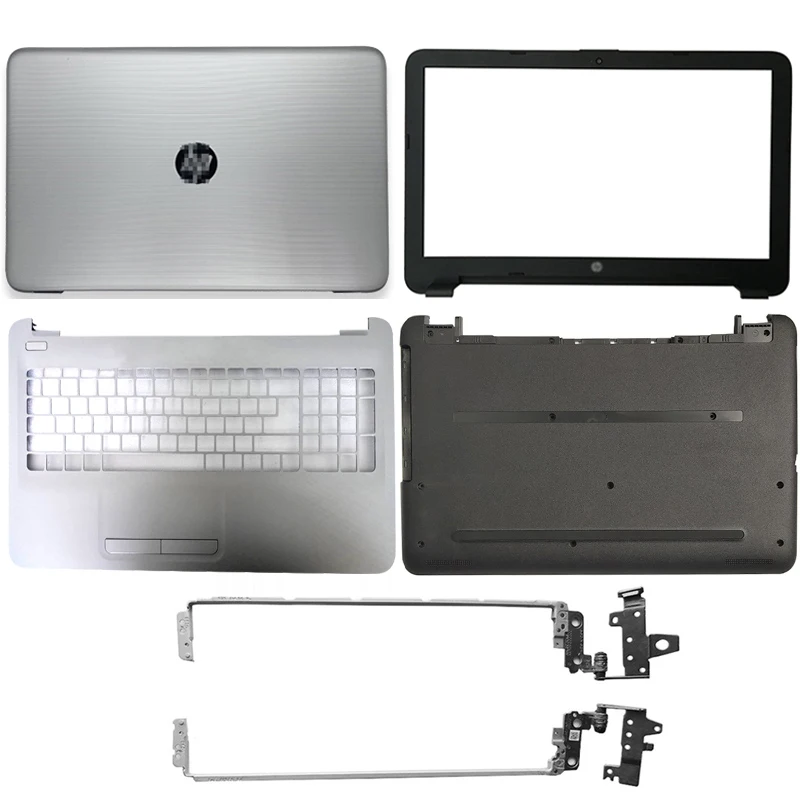 

Задняя крышка для ноутбука/Передняя панель/петли для ЖК-экрана/Упор для рук/Нижняя крышка для HP 250 255 256 G4 15-AC 15-AF 813935-001 813930-001