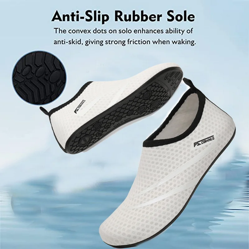 รูปสินค้า รองเท้ากีฬาทางน้ำ ว่ายน้ำ ดำน้ำ ถุงเท้า Barefoot รองเท้าผ้าใบฟิตเนส