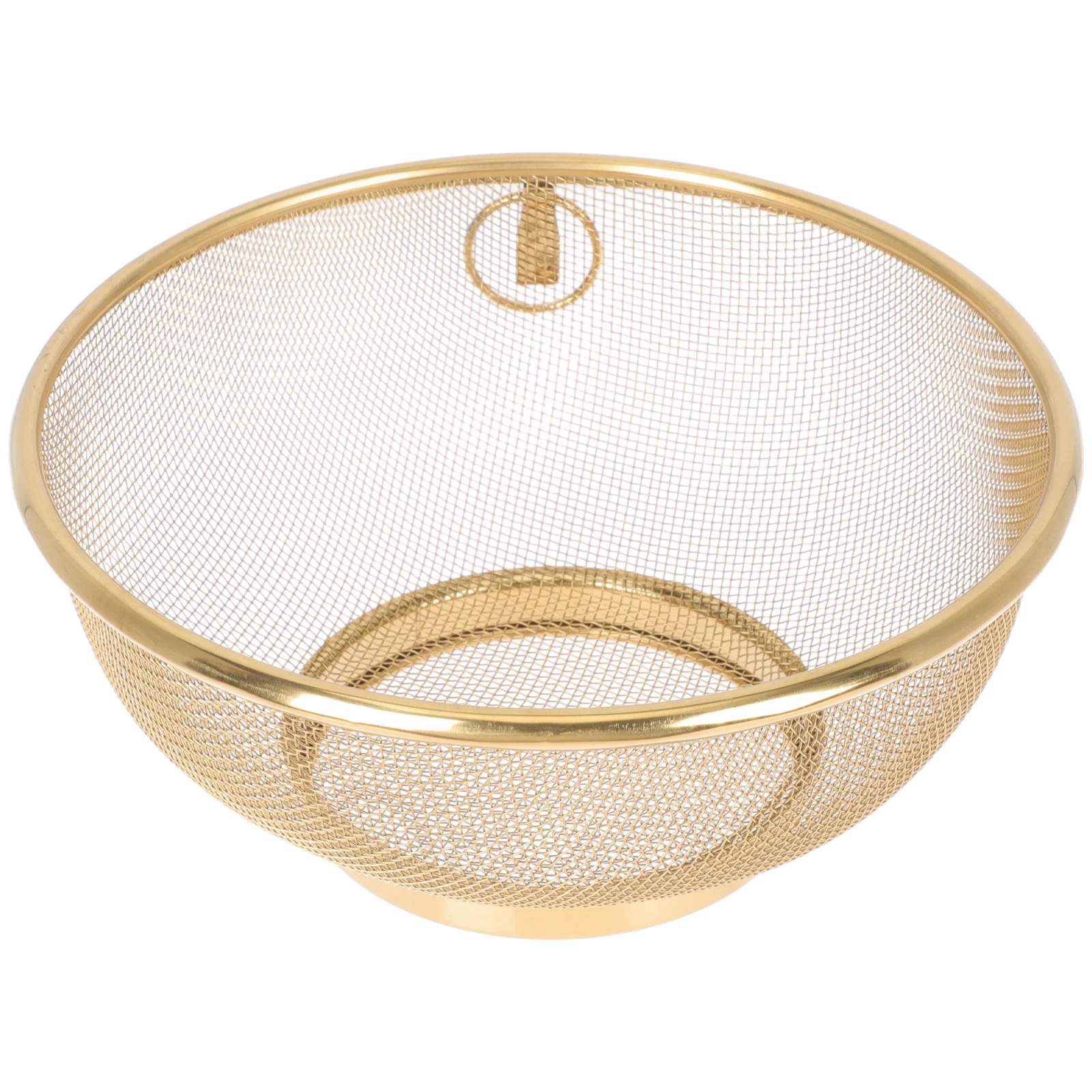 

Strainer Basket Colander Mesh Bowl Rice Washing Kitchen Fruit Fine Vegetable Metal Pasta Stainless Steel Sieve Food Washer Sink