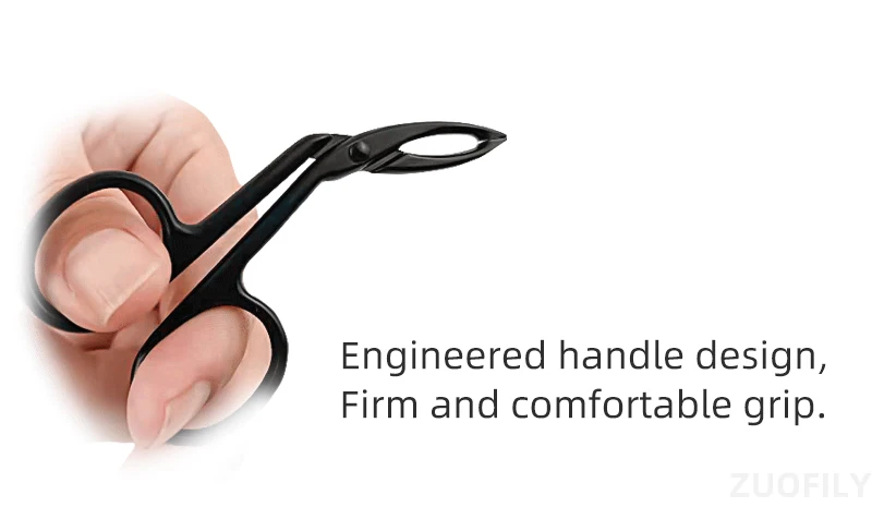 Description Picture 5 of item1Pcs Scissor Type Eyebrow Tweezer Fine Hairs Puller Eye Brow Nose Hair Removal Stainless Steel Beauty Makeup Tools Accessories