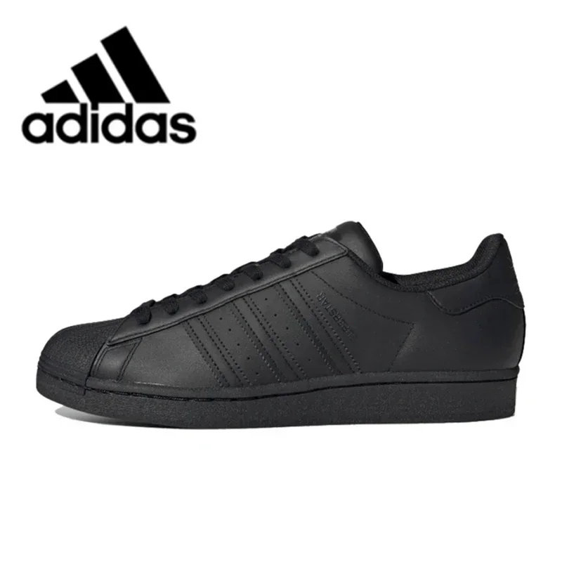 Adidas Superstar - Zapatillas de deporte clsicas para hombre y mujer,  informales, color negro y blanco, cmodas, planas, para exteriores, para  monopatn | Bodega Aurrera en lnea