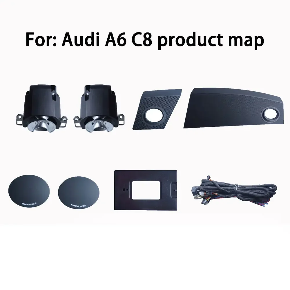 32 Colour LED Lifting Tweeter Speaker For Audi A4 A5 A6 A7 C8 B9 Car Instrument