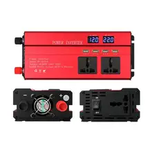  4000/6000/3000w Pure Sine Wave Inverter DC12V/24V to AC 220V MultifunctionalUniversal LCD Display Voltage Converter Adapter 
