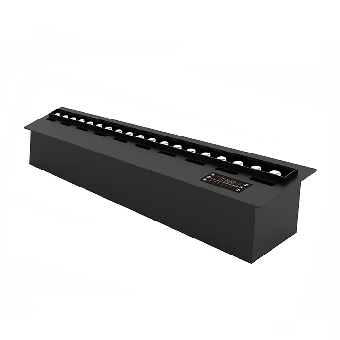 Mist Insert Neon Flame Decorative Smart Fire Place  3d Vapor Steam Water Fireplace 1800x200x200mm