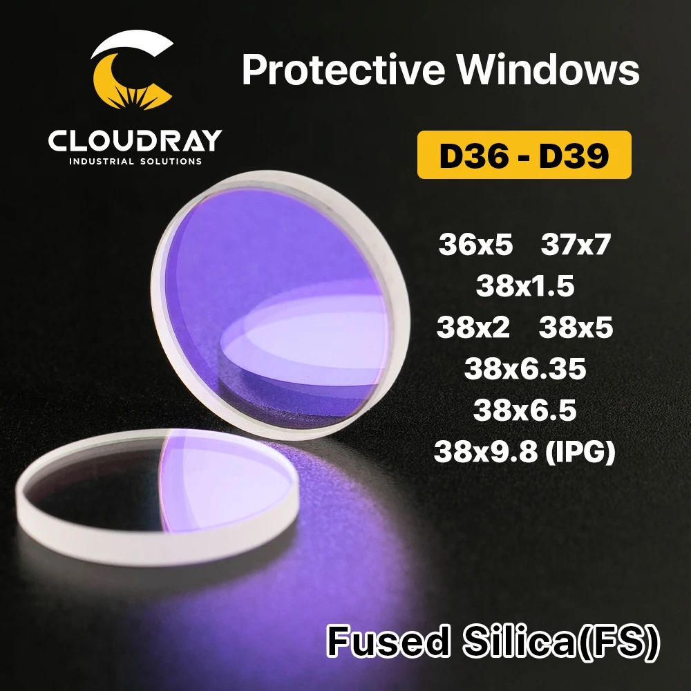 Tanio Cloudray laserowe okna ochronne d36-d39