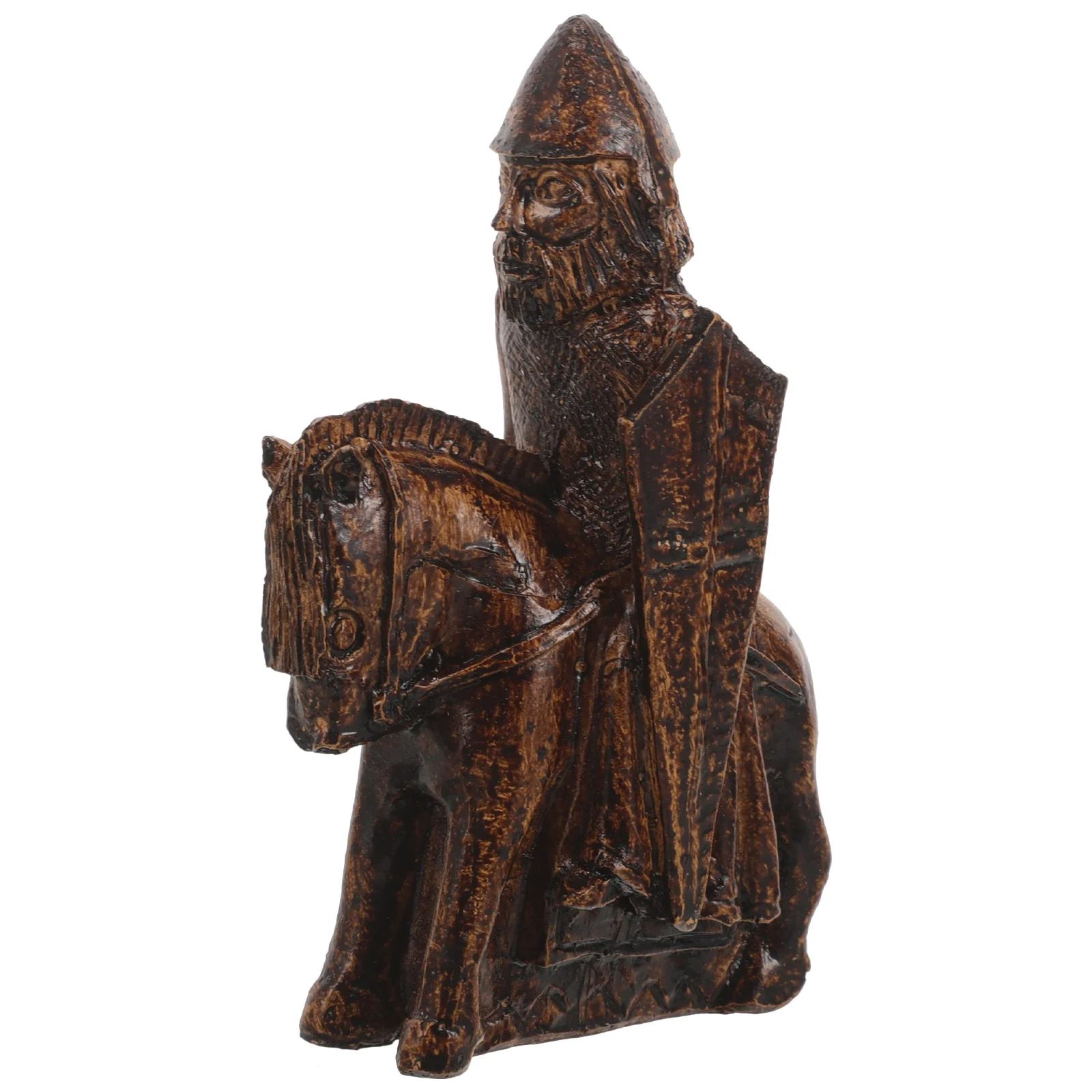 

Car Decor Stone Warrior Resin Figurine Knight Statue Cartoon Desktop Ornaments Sand Table