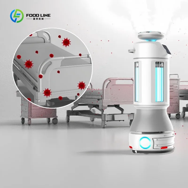Robot di Disinfezione Intelligente Personalizzato, Attrezzatura Commerciale ad Alta Efficienza, Macchina Automatica per Luoghi Pubblici - immagine 3
