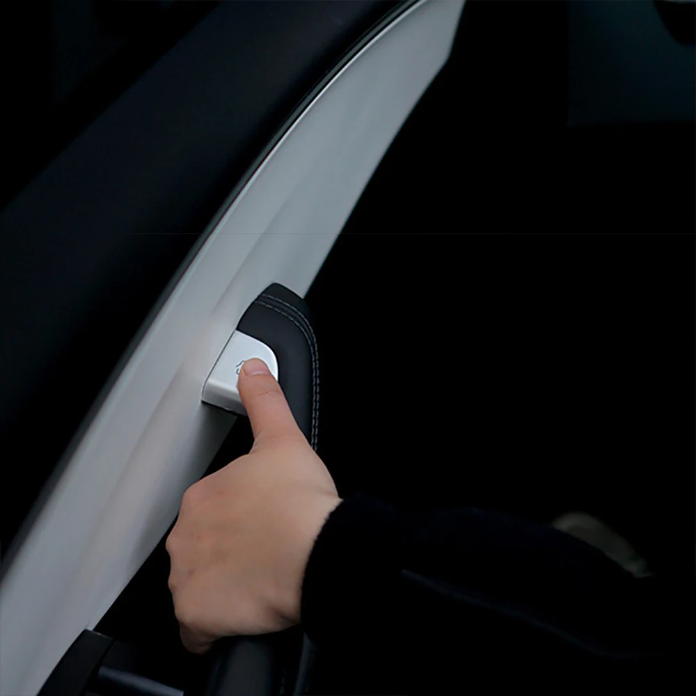 Für Tesla New Model Y Launch Juniper 2025 und New Model 3 Highland 2024 Türverriegelungsschalter Offener Knopfabdeckungsschutz – Detail 4