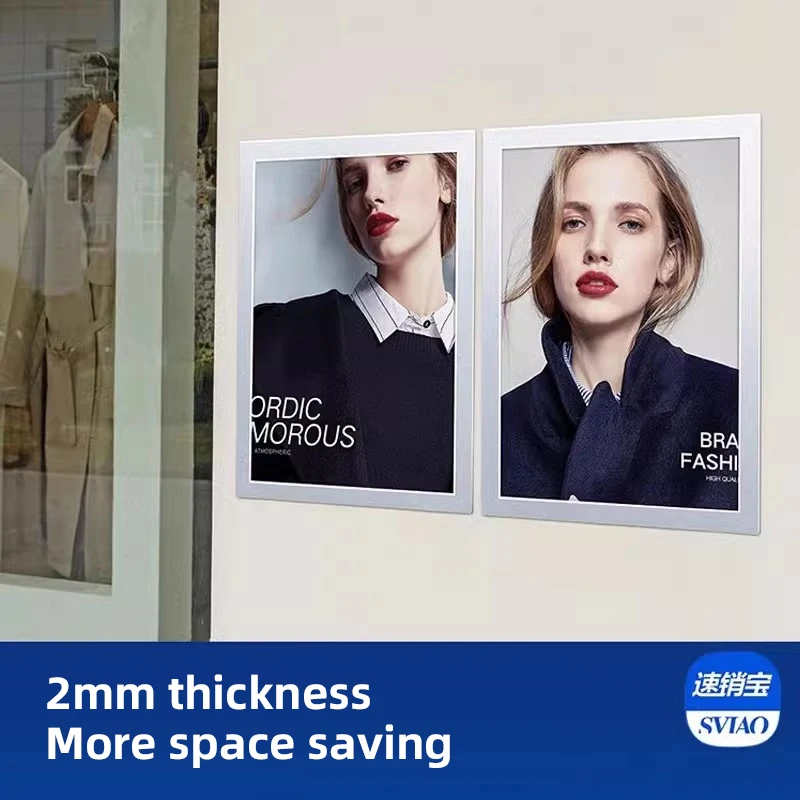 A4/A3 pvc poster display frame advertisement photo frame notice description for certificate document character profile display