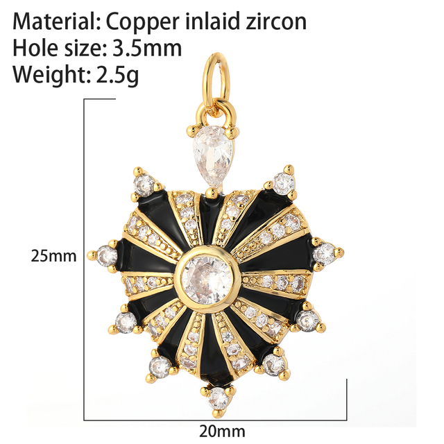 Heart Love Pendant Charms Diy Earrings Necklace Bracelet Make Charms for Jewelry Making Supplies Accessories Evil Blue Eye