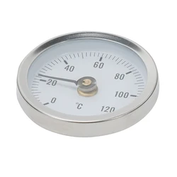 Bimetal Pipe Thermometers Industrial Pipeline Measuring Rohrthermometer Thermometer Anlegethermometer Heating Pipe