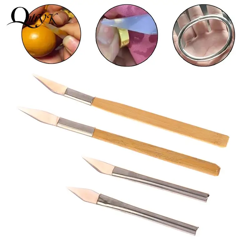 Knife Tipped Agate Burnisher Burnishing Polishing Jewelry Making Craft Tool For Gold And Silver Jewelry Polishing Tools