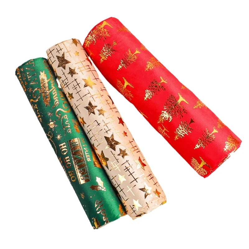 

1 Roll Christmas Themed Dining Table Mats Protective Dish Coasters for Christmas
