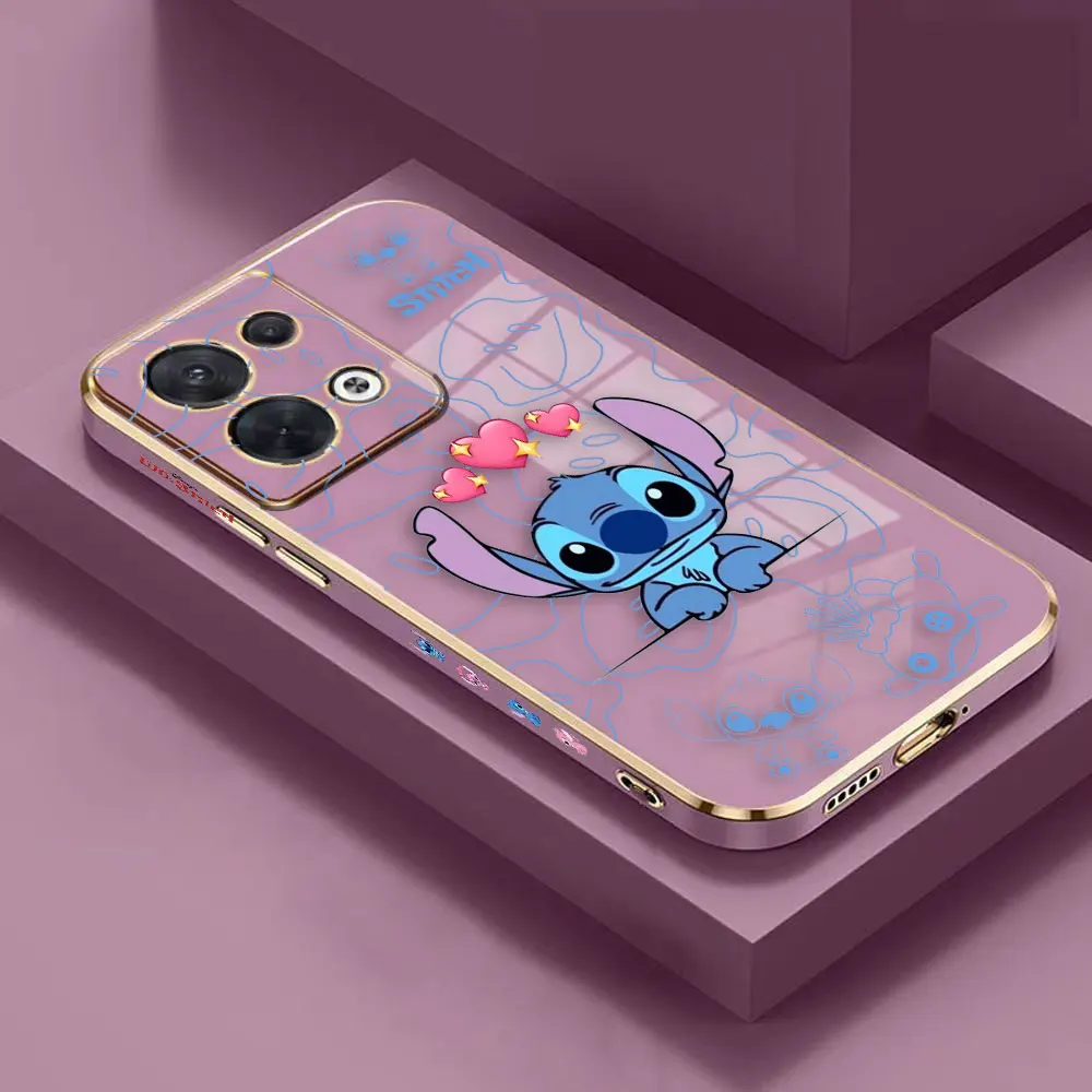 thumbnail image 1 of Smooth E-TPU Phone Case Infinix NOTE 30 12 G96 12I 11 10 10I SMART 5 6 7 8 ZERO 20 X 5G PRO Case Anime Lilo Stitch Angel Couple, 1 of 5