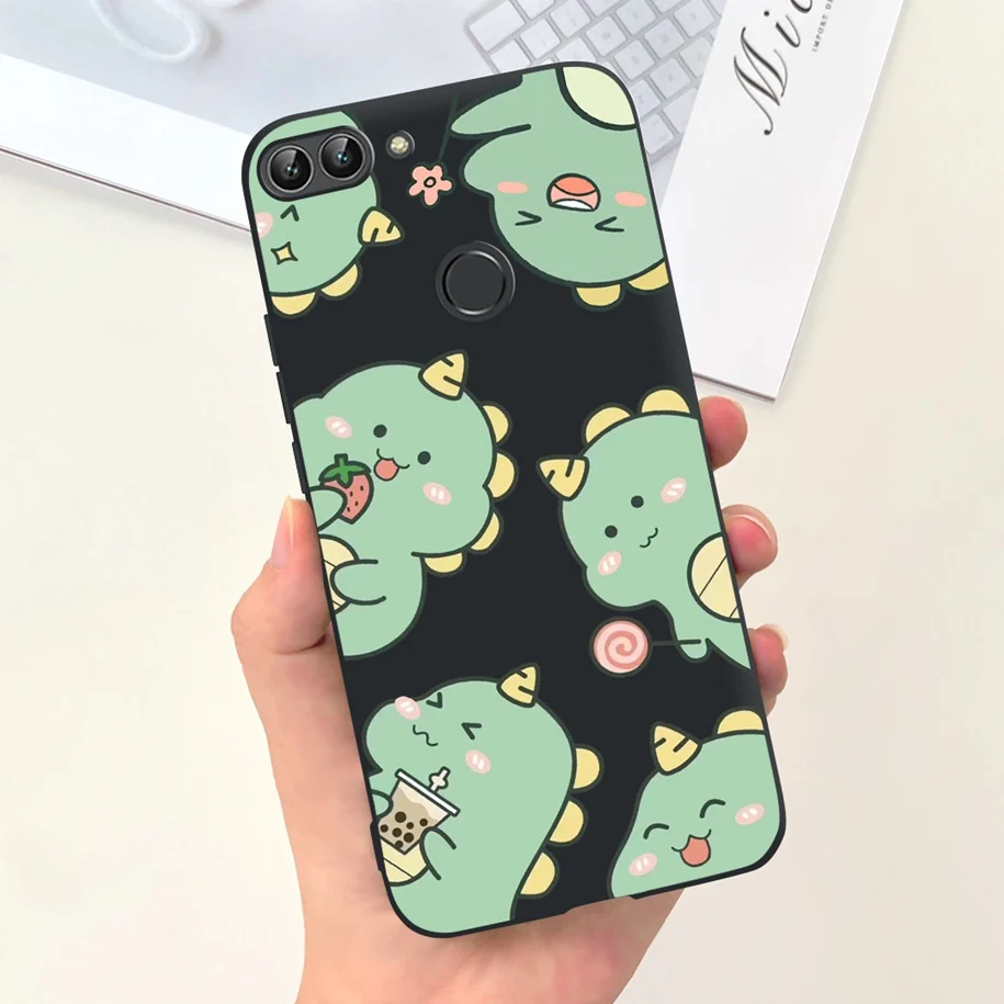 Lovely Duck Cat Dinosaur Shockproof Silicone Soft Matte Phone Cover