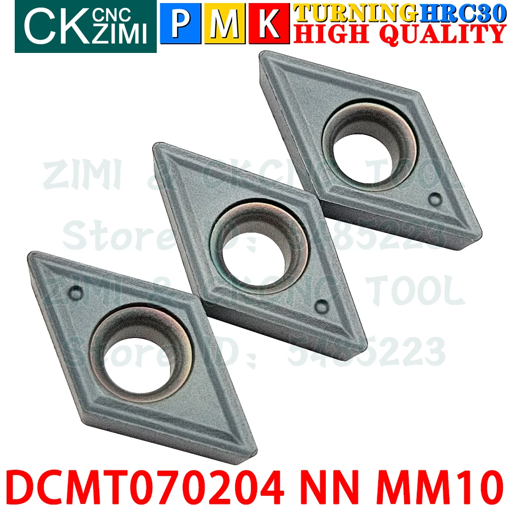 Dcmt070204 Nn Mm10 Dcmt 070204 Nn Mm10 Inserti In Metallo Duro Inserti Per Tornitura Esterna Utensili Dcmt0702 Dcmt 0702 Nn Mm10 Mm30 Tornio Meccanico