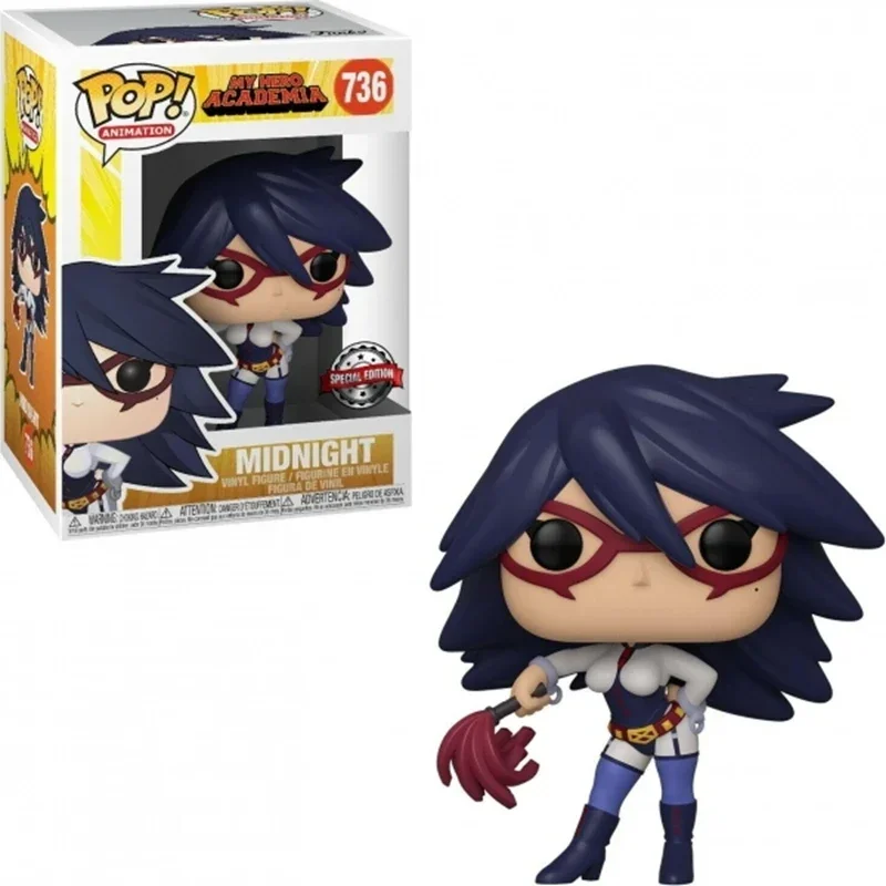 thumbnail image 1 of NUEVA llegada Funko My Hero Academia Midnight #736 10 cm PVC figuras de acción de juguete modelo coleccionable juguetes con caja original, 1 of 4