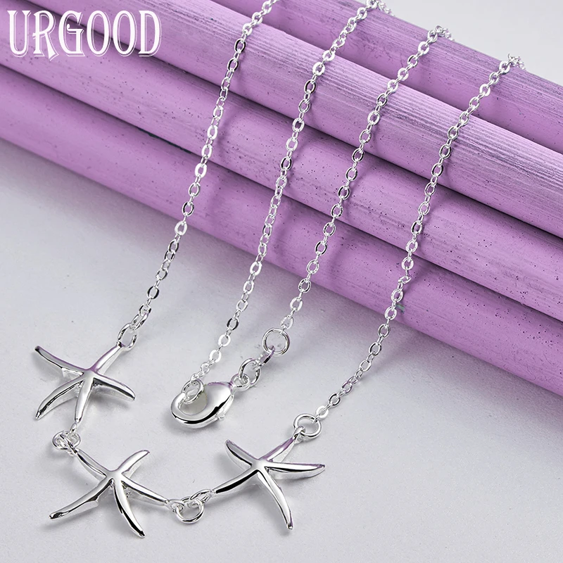 

925 Sterling Silver Advanced And Exquisite Pentagram Series Necklace For Women Party Engagement Wedding Fashion Jewelry