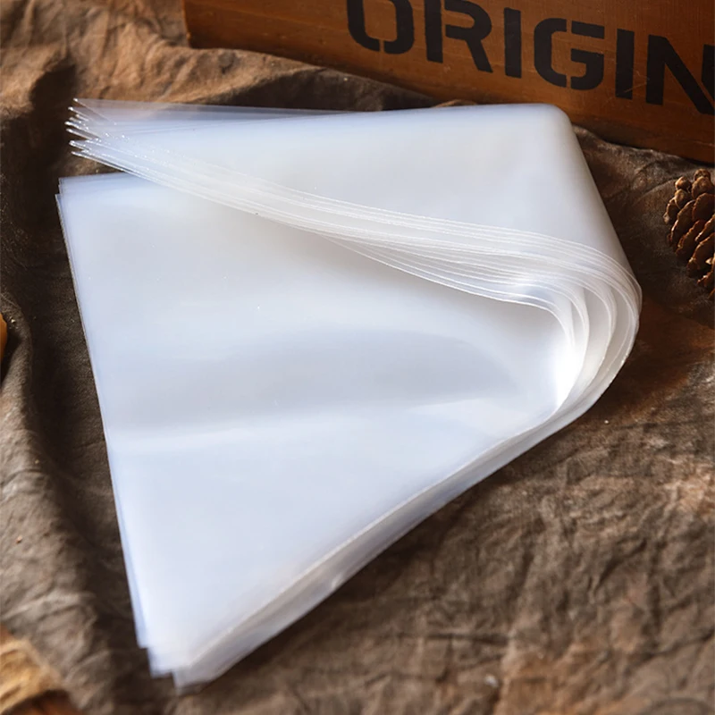 50Pcs Thicken Pastry Bags Cake Cream Decorating Bag Cupcake Icing Fondant Decorating Kitchen Baking Piping Bag Cream Cake Tool