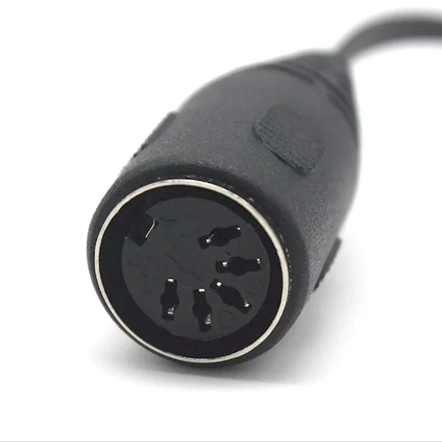 Cavo Audio MIDI 1.5m Da DIN 5 Pin A 2 RCA - Per Impianti Stereo Bang &amp; Olufsen, Naim, Quad