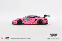 **Pre-Order** MINI GT 1:64 911 GT3 R #80 2023 IMSA VIRginia Roxy LHD Diecast Model Car 1