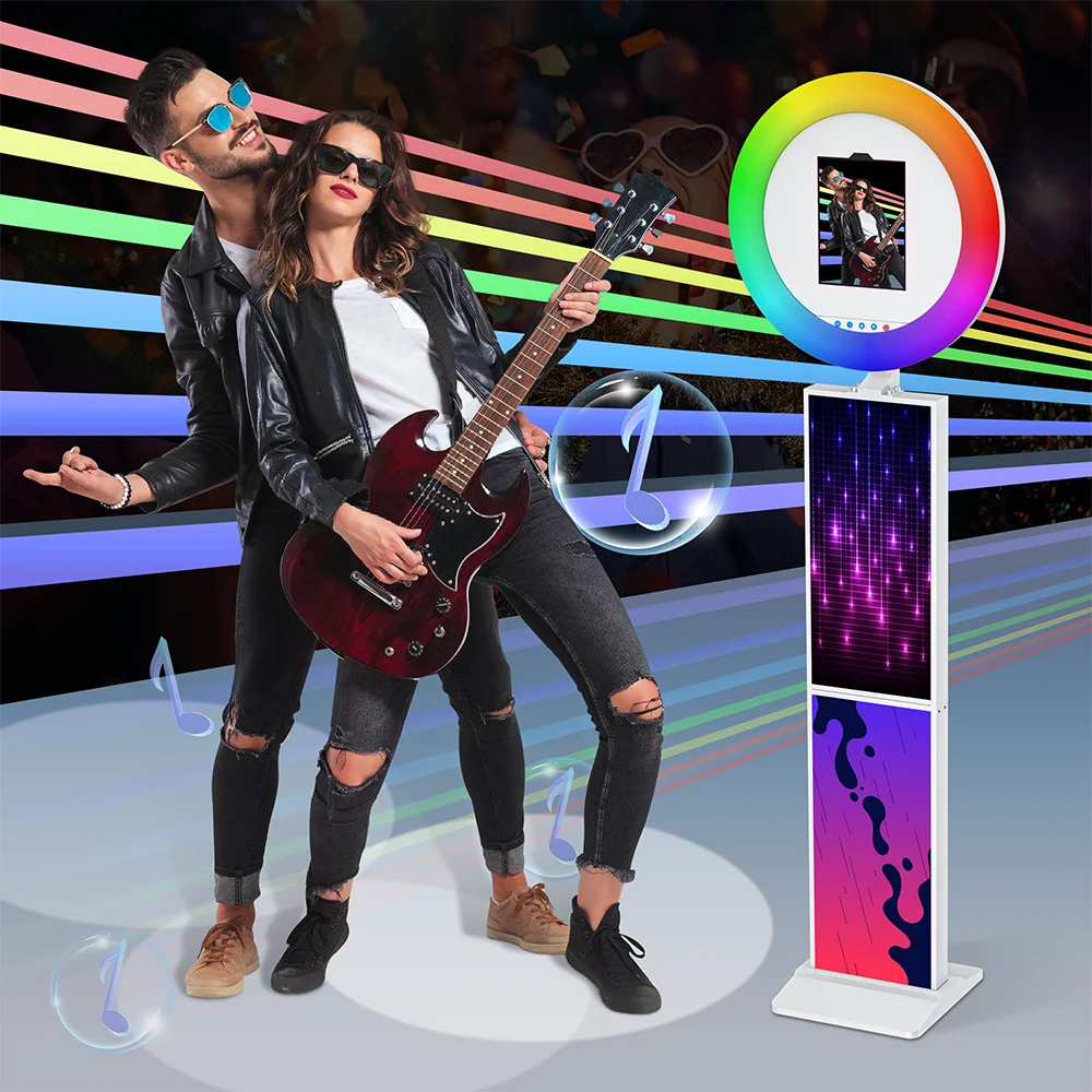 

Портативный стенд для фото Ipad с кольцом RGB